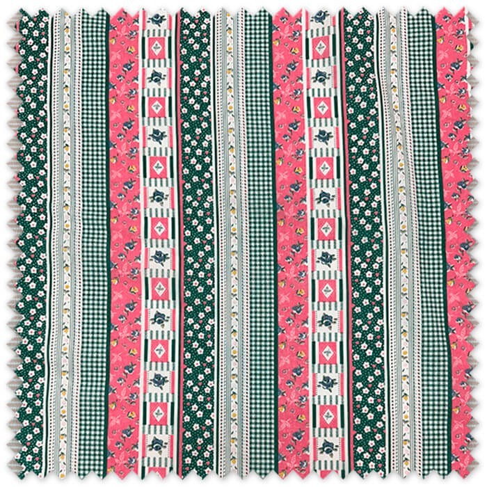 Tela floral rosa y verde
Tela popelín por metros