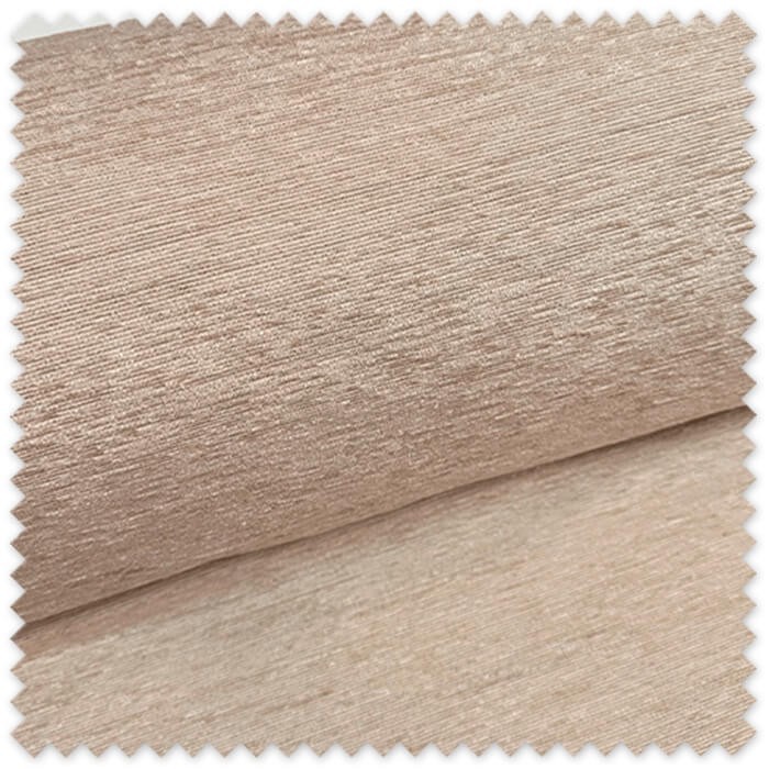 Tejido chenilla beige suave y resistente