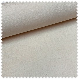 Tela chenilla hueso para tapicería clara y elegante