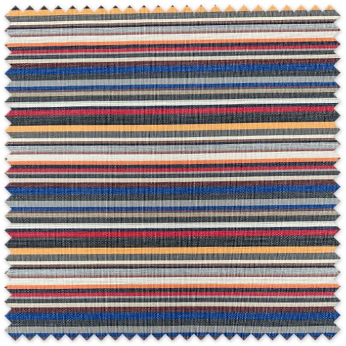 Tela Toldo Rayas Finas Multicolor para exterior en oferta por metros