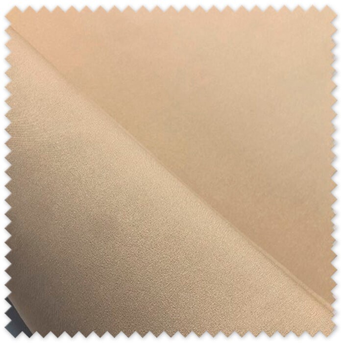 Tela Strech Beige lisa 100% poliéster por metros para confección, decoración y sublimación