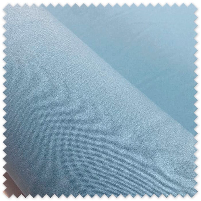 Tela Strech Celeste lisa 100% poliéster por metros para confección, decoración, uniformes y sublimación