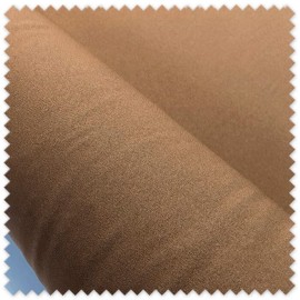 Tela Strech Camel lisa 100% poliéster por metros para confección, decoración, uniformes y sublimación