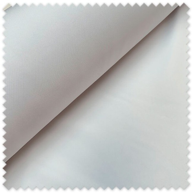 Tela Ignífuga Blanca opaca 100% poliéster de 280 cm de ancho con certificado DIN 4102-1:1998 B1 para cortinas, hoteles, teatros