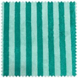 Tela Rizo Bambú Rayas Bicolor Menta y Verde por metros, tejido suave y absorbente para toallas, albornoces, artículos de bebé