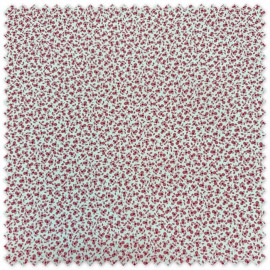 Tela Piqué Margaritas Mini Fucsias por metros con estampado floral, ideal para vestidos infantiles, ropa de bebé, canastillas