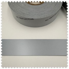 Rollo de 100 metros de Cinta Reflectante en oferta para ropa laboral, uniformes, chalecos de alta visibilidad