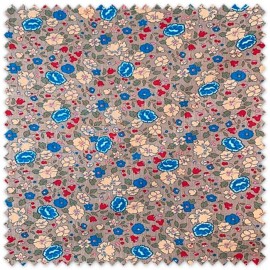Tela Popelín Flores Variadas en oferta por metros, popelín de algodón estampado ideal para vestidos, ropa infantil, patchwork