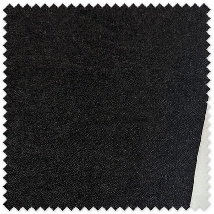 Tela Vaquera Color Negro en oferta por metros, tejido denim negro ideal para pantalones, chaquetas, vestidos
