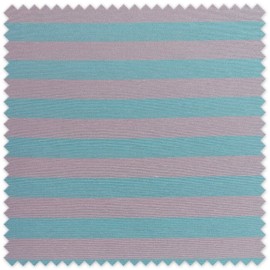 Tela Loneta Tejida Rayas Bicolor Lila y Azul por metros, tejido resistente de rayas ideal para cojines, manteles, bolsos