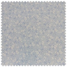 Tela Piqué Mariposas Fondo Azul Bebé por metros, tejido infantil con relieve y estampado de mariposas ideal para canastillas