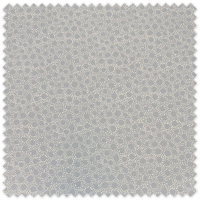 Tela Piqué Lunares Fondo Azul Gris con Puntos Blancos por metros, tejido infantil con relieve y estampado de lunares