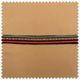 Cinta Colores Étnica por metros, pasamanería decorativa con diseño étnico y colores vivos para personalizar ropa, bolsos