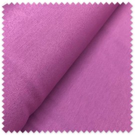 Tela Loneta Lisa Lila 2,80 m de ancho y 195 g/m², tejido resistente para decoración, cojines, cortinas, bolsos