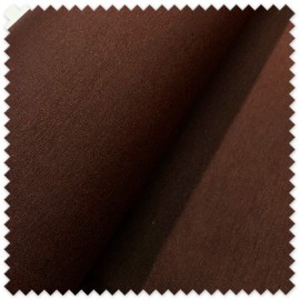 Tela Loneta Lisa Marrón Chocolate 2,80 m de ancho y 195 g/m², tejido resistente para decoración, cojines, cortinas
