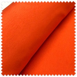 Tela Loneta Lisa Naranja 2,80 m de ancho y 195 g/m², tejido resistente para decoración, cojines, cortinas, bolsos