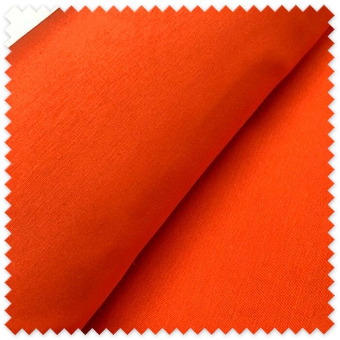 Tela Loneta Lisa Naranja 2,80 m de ancho y 195 g/m², tejido resistente para decoración, cojines, cortinas, bolsos