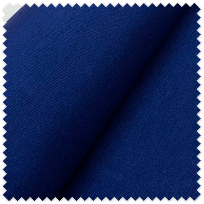 Tela Loneta Lisa Azul Oscuro 2,80 m de ancho y 195 g/m², tejido resistente para decoración, cojines, cortinas