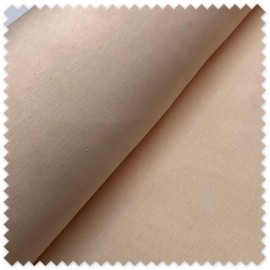 Tela Loneta Lisa Crema 2,80 m de ancho y 195 g/m², tejido resistente para decoración, cojines, cortinas, bolsos