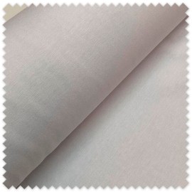 Tela Loneta Lisa Blanca 2,80 m de ancho y 195 g/m², tejido resistente para decoración, confección, cojines, cortinas