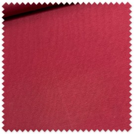 Tela Loneta Lisa Granate 2,80 m de ancho y 195 g/m², tejido resistente para decoración, confección, cojines, cortinas