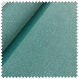 Tela Loneta Lisa Agua Marina 2,80 m de ancho y 195 g/m², tejido resistente para decoración, confección, cojines