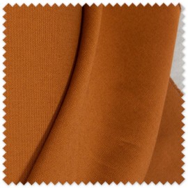 Tela Loneta Algodón 100% Orgánico Marrón Dorado, tejido natural por metros para decoración, confección