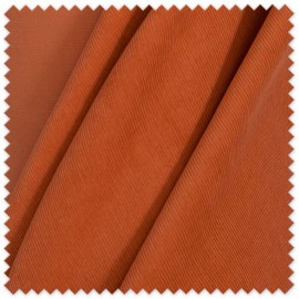Tela micropana algodón naranja suave a precio de almacén
