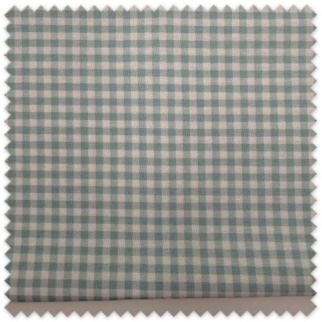 Retal 0,45 m Algodón 100% Cuadros Vichy Menta 2,80 m de ancho