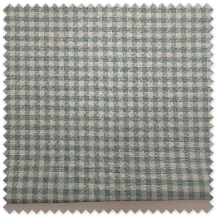 Retal 0,45 m Algodón 100% Cuadros Vichy Menta 2,80 m de ancho
