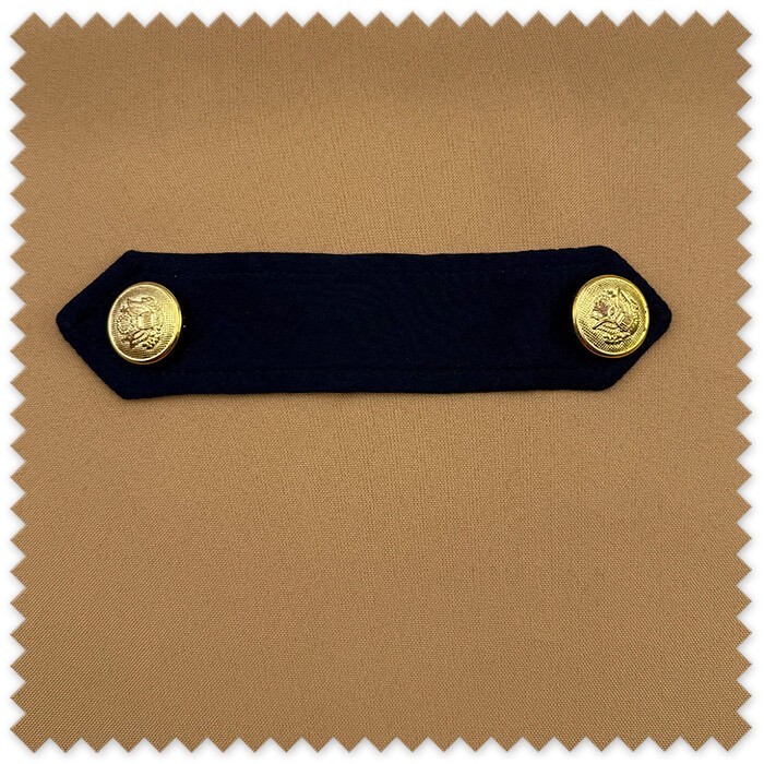 Botones Marinero Napoleón decorativos para chaquetas, uniformes e indumentaria