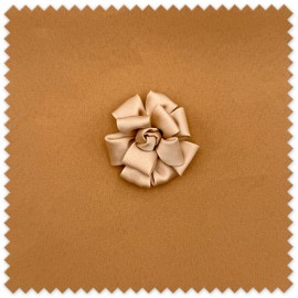 Rosa de Tela Satinada Beige al mejor precio