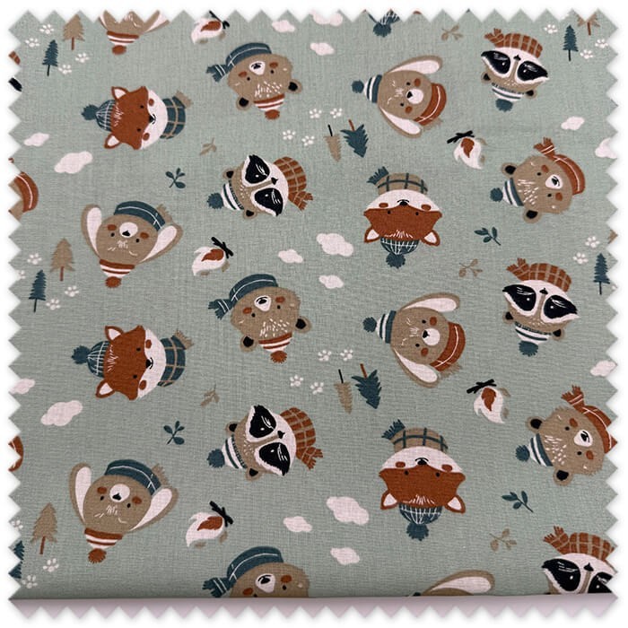 Tela animales para patchwork y manualidades