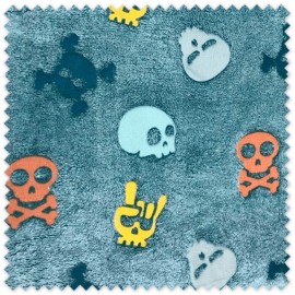 Tela de calaveras para confección
Tela estampada de calaveras para manualidades