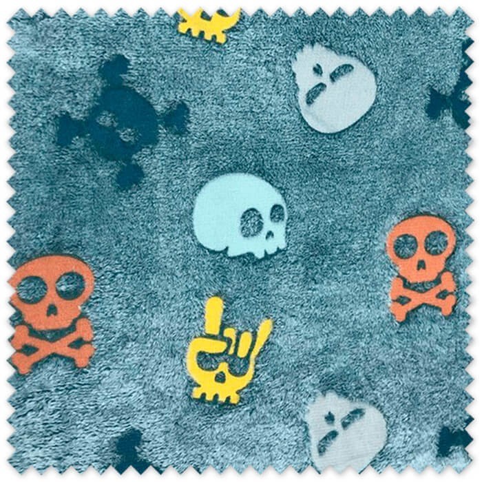 Tela de calaveras para confección
Tela estampada de calaveras para manualidades