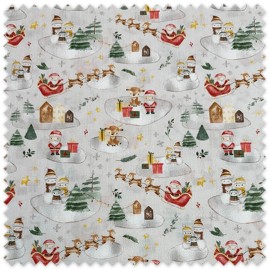 Comprar telas de algodón motivos navidad