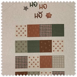 Panel Calendario Adviento 100% Algodón Navidad | 1,40 m | Venta de telas Online