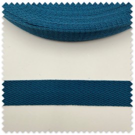 Cinta Espiga para Mochilas Petróleo 32mm para asas y bolsos