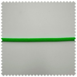 Cordón Espiga Grueso Verde Flúor 7mm para mochilas, accesorios y manualidades