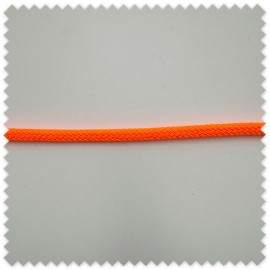 Cordón Espiga Grueso Naranja Flúor 7mm para mochilas, accesorios y manualidades