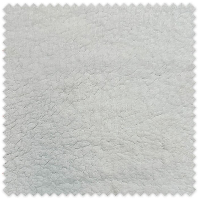 Tejido borreguito blanco cálido para chaquetas