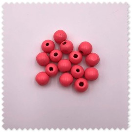 Pack 15 bolas de madera coral al mejor precio