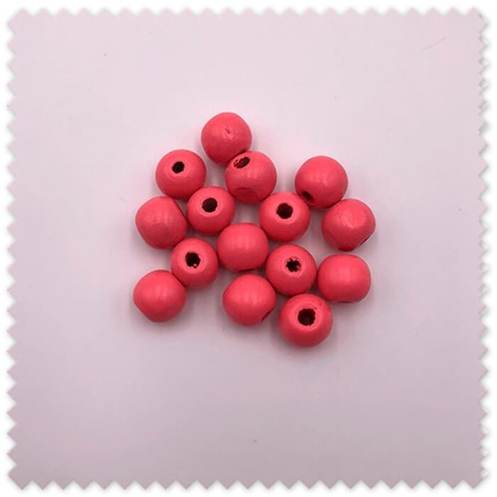 Pack 15 bolas de madera coral al mejor precio
