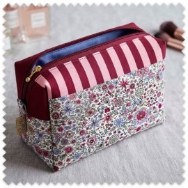 Idea Combinado Pique Flores Primavera y Rayas Bicolor | Venta de telas Online