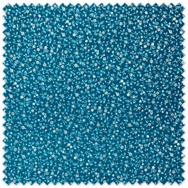 Viella Mini Flores Azules OFERTA para confección infantil y costura creativa