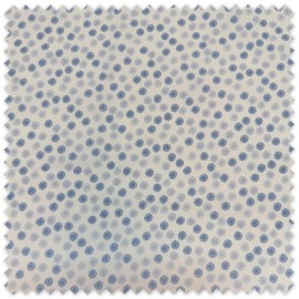 Tela Pique Flores Acuarela Azul, piqué floral para confección infantil y costura creativa