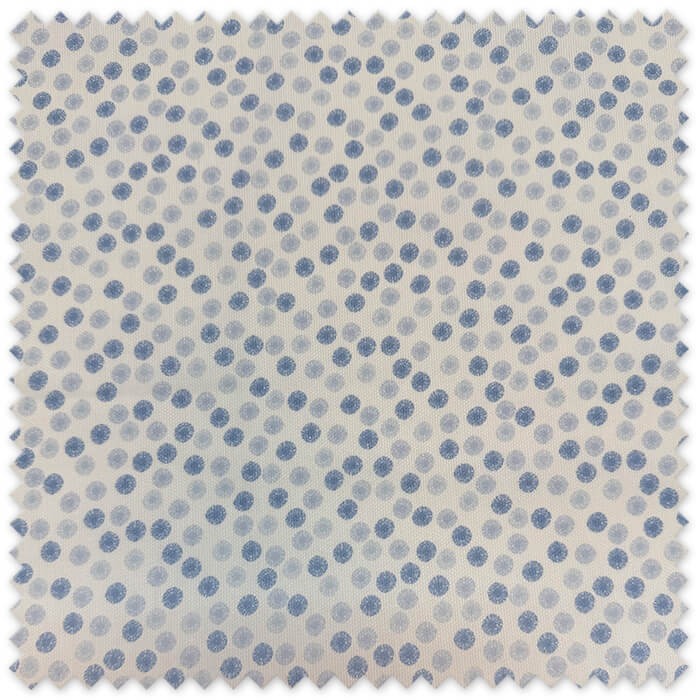 Tela Pique Flores Acuarela Azul, piqué floral para confección infantil y costura creativa