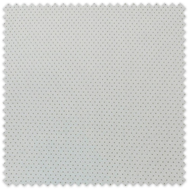 Tela Viella Mini Puntos Camel sobre fondo blanco natural OFERTA