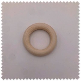 Aro de madera de 5,2 cm para manualidades y accesorios