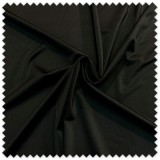 Tela lycra mate negra elástica de 1,50 metros de ancho para bañadores y maillots